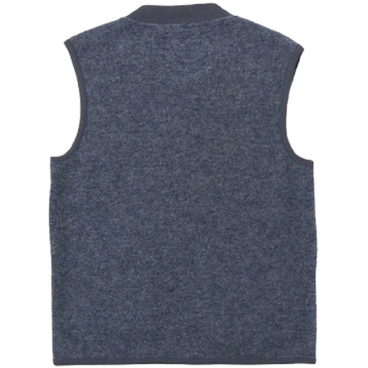 Gilet Uomo Universal Works - Zip Waistcoat - Blu