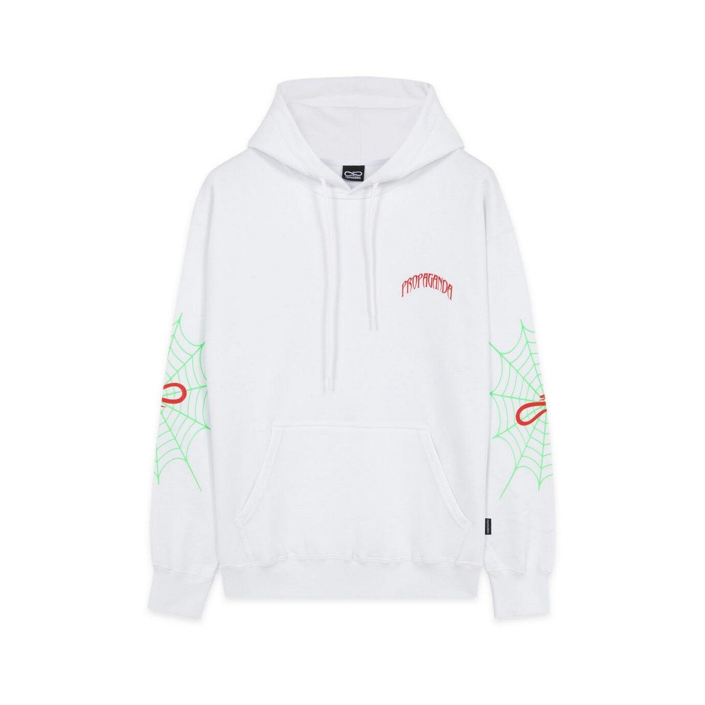 Bluzy męskie Propaganda - Bluza Triangle Web - Biała