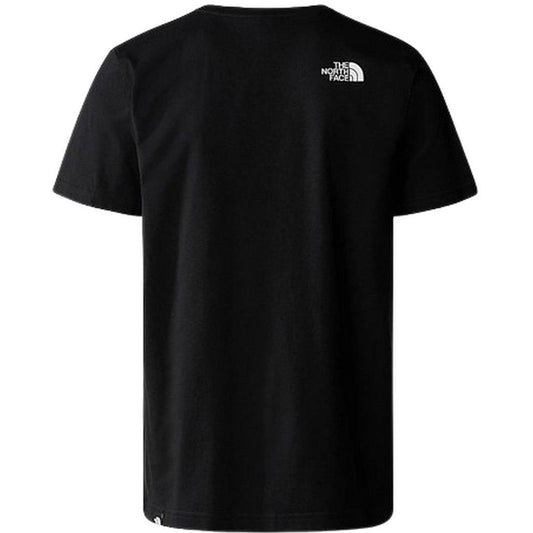 The North Face Herren-T-Shirt – M S/S Simple Dome Tee – Schwarz