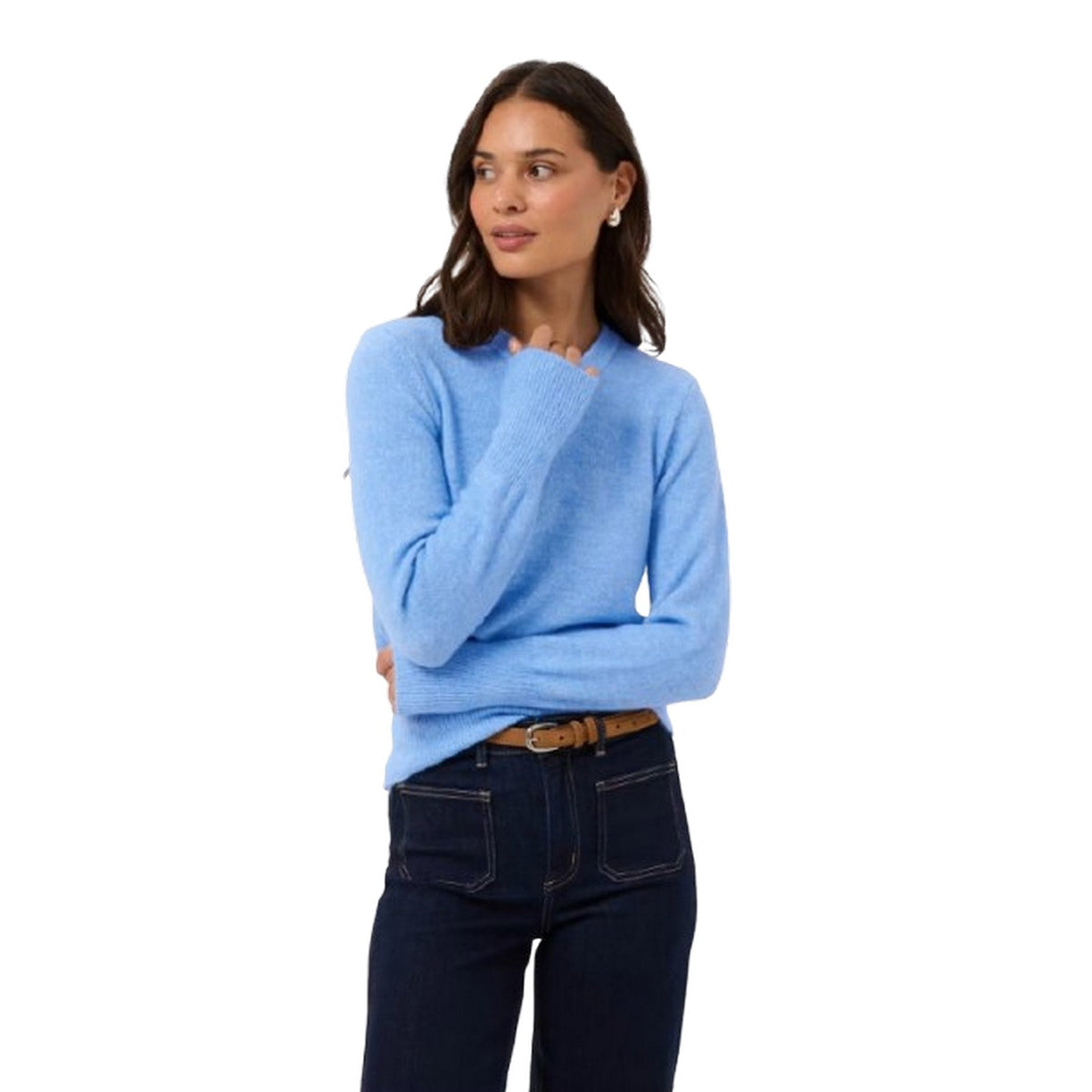 Maglioni Donna Kaffe - KAniel Crew Neck Pullover - Blu