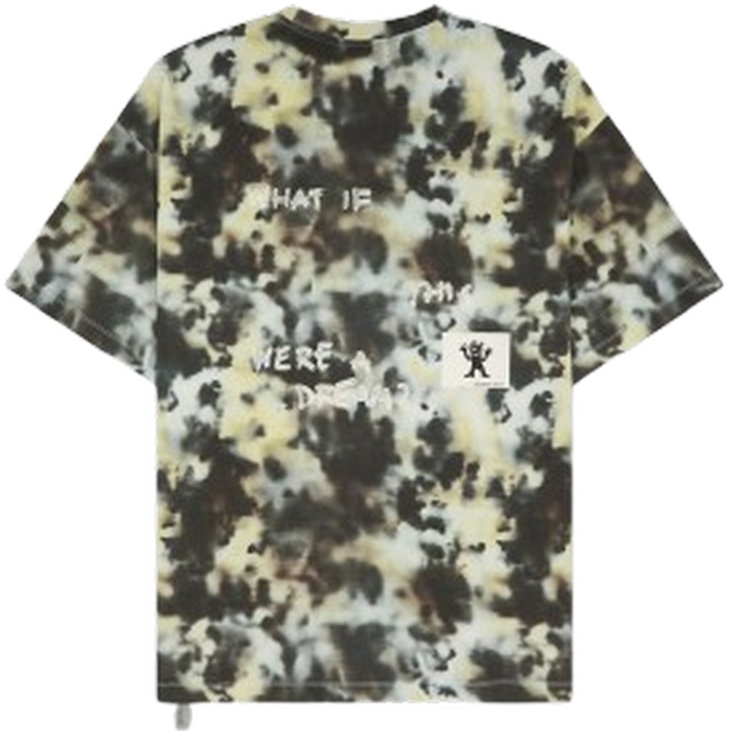 T-shirt męski OAMC Peacemaker – luźny krój Tshirt Camo Print – kamuflaż