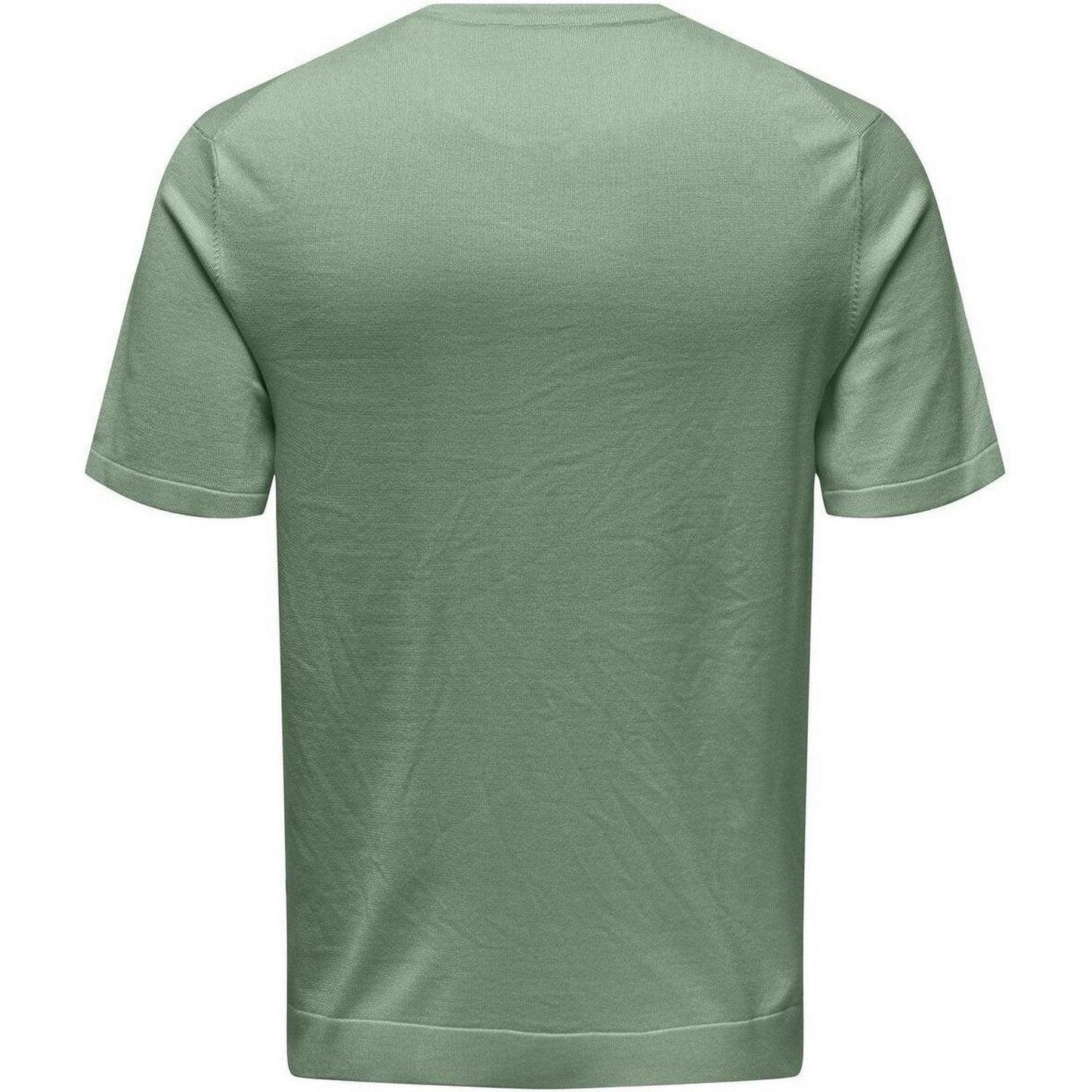 T-shirt Uomo Only & Sons - Onswyler Life 14 Ss Knit - Verde