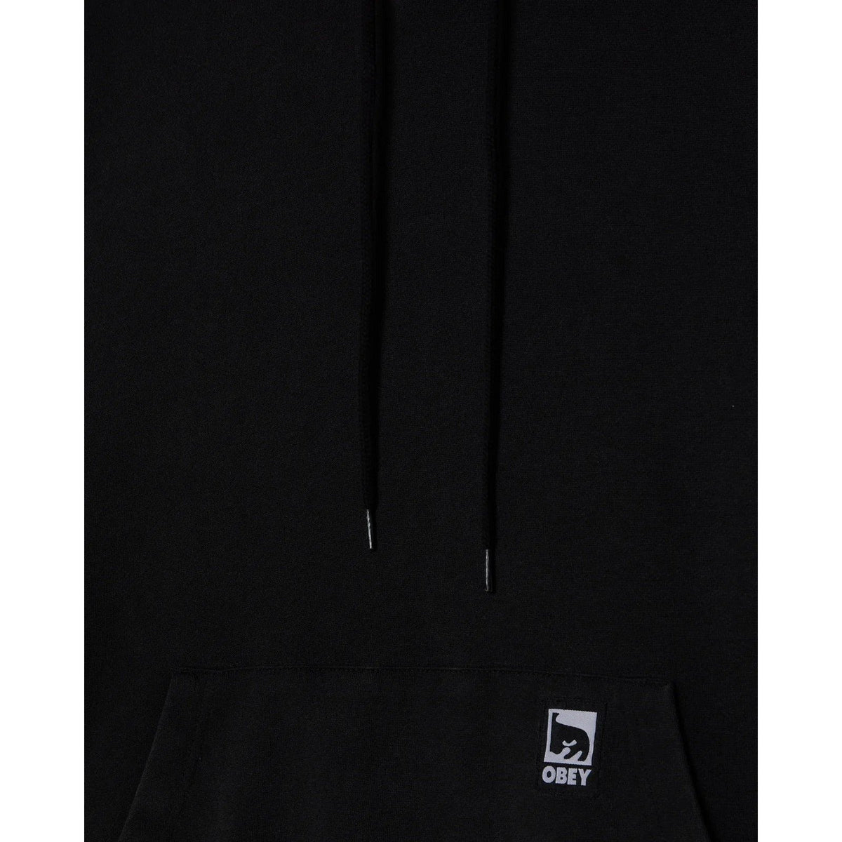 Felpe con cappuccio Uomo Obey - Obey Post Hood Fleece - Nero