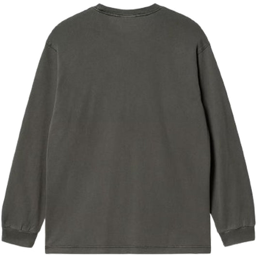 T-shirt Uomo Carhartt Wip - L/S Nelson T-Shirt - Nero