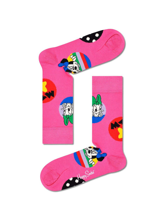 Chaussettes Happy unisexes - Chaussettes Daisy & Minnie Dot - Multicolore