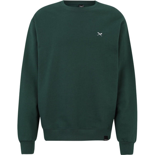 Sudaderas con capucha para hombre Iriedaily - Mini Flag 2 Crew - Verde