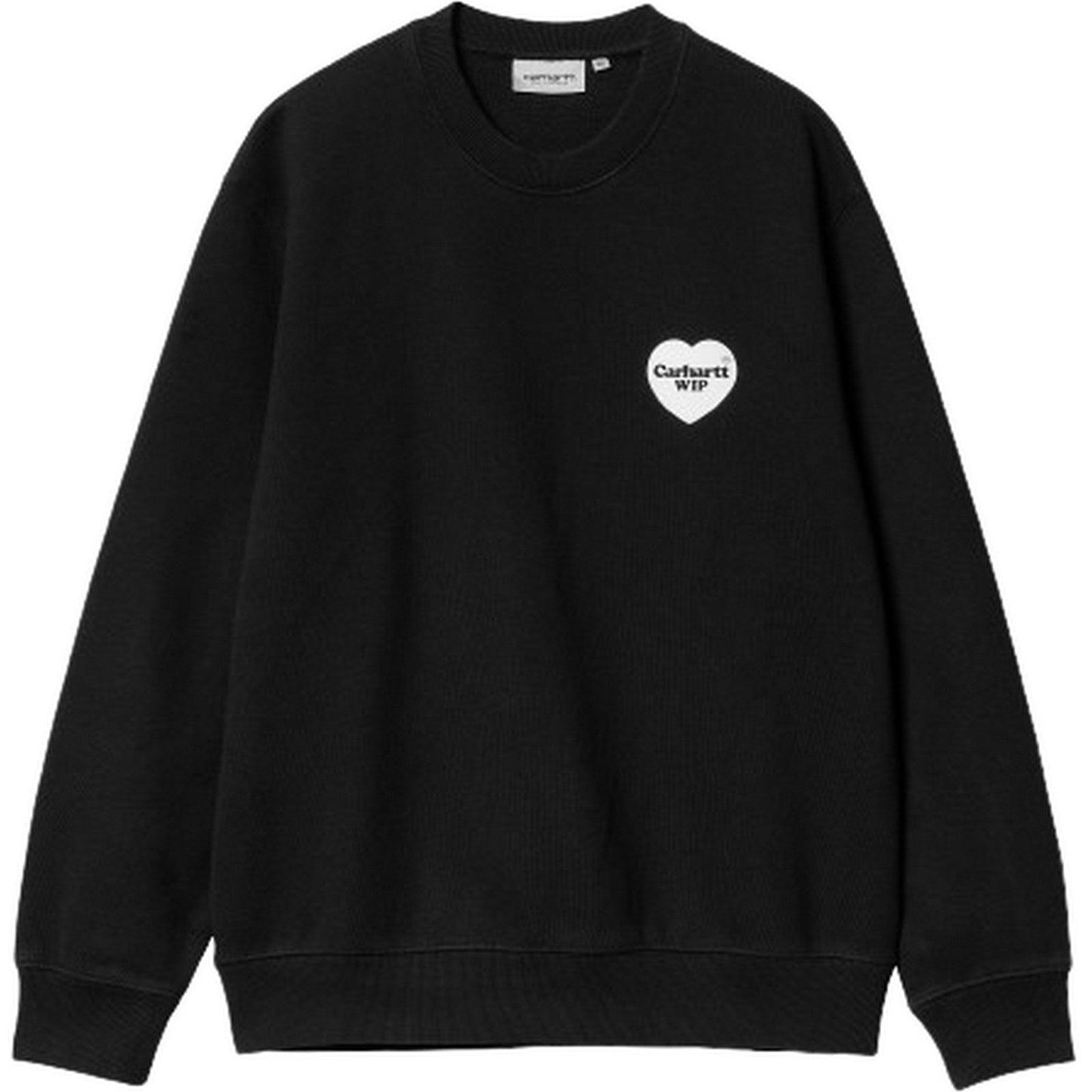 Felpe senza cappuccio Uomo Carhartt Wip - Heart Bandana Sweat - Nero