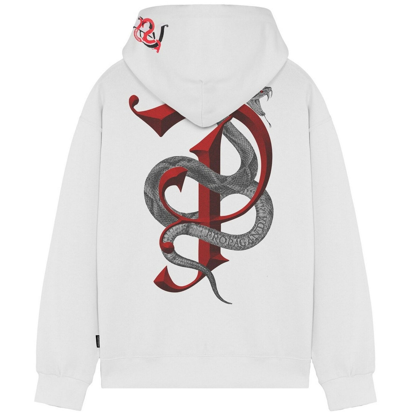 Felpe con cappuccio Uomo Propaganda - Felpa Venom - Bianco