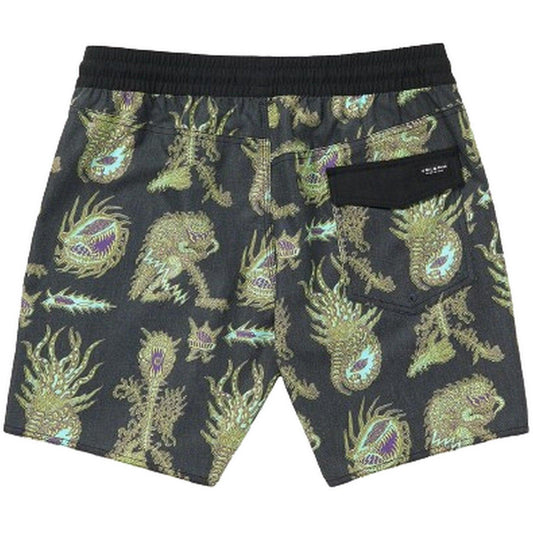 Volcom Short pour hommes - Fa Tetsunori Trunk 17 - Noir