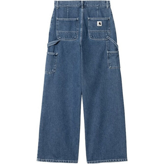 Pantaloni Donna Carhartt Wip - W' Jens Pant - Blu