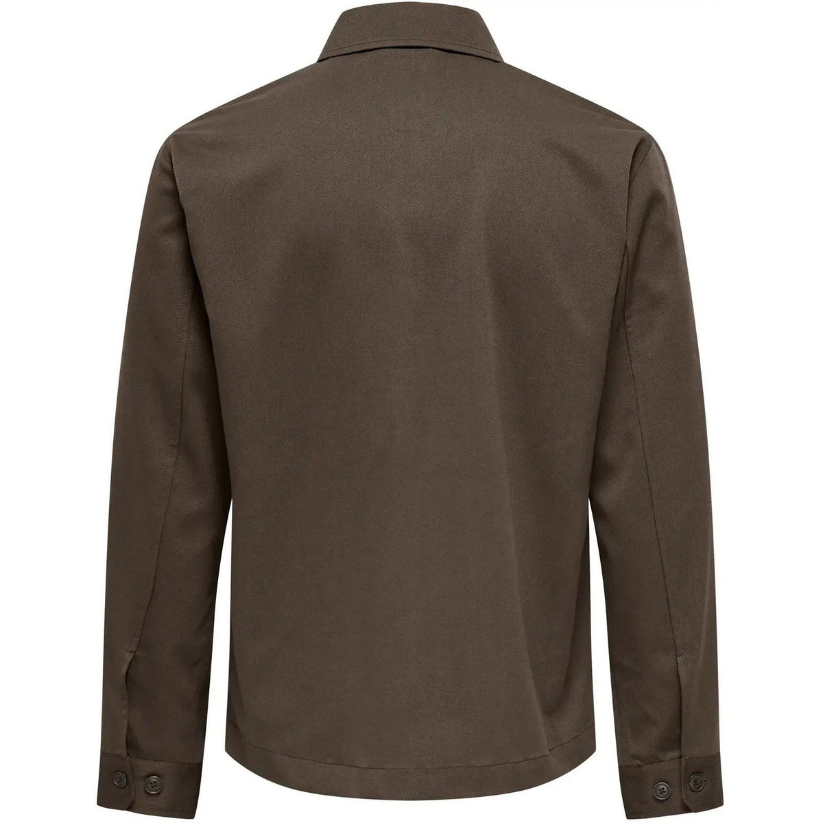 Camicie casual Uomo Only & Sons - Onsmiro Reg 0346 Overshirt Frml - Marrone
