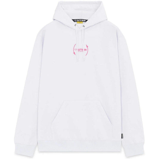 Iuter Herren-Kapuzenpullover – Saw Hoodie – Weiß