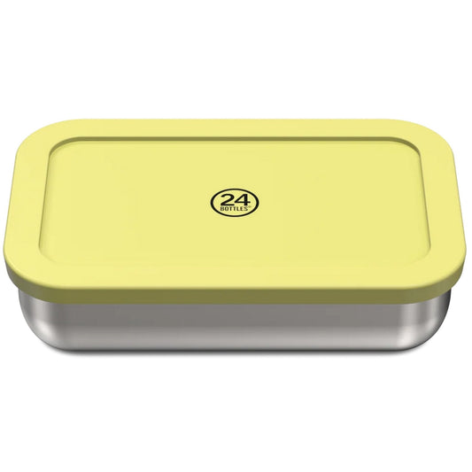 Lunchbox Kinder Unisex 24 Flaschen - Snackbox Citrus - Gelb