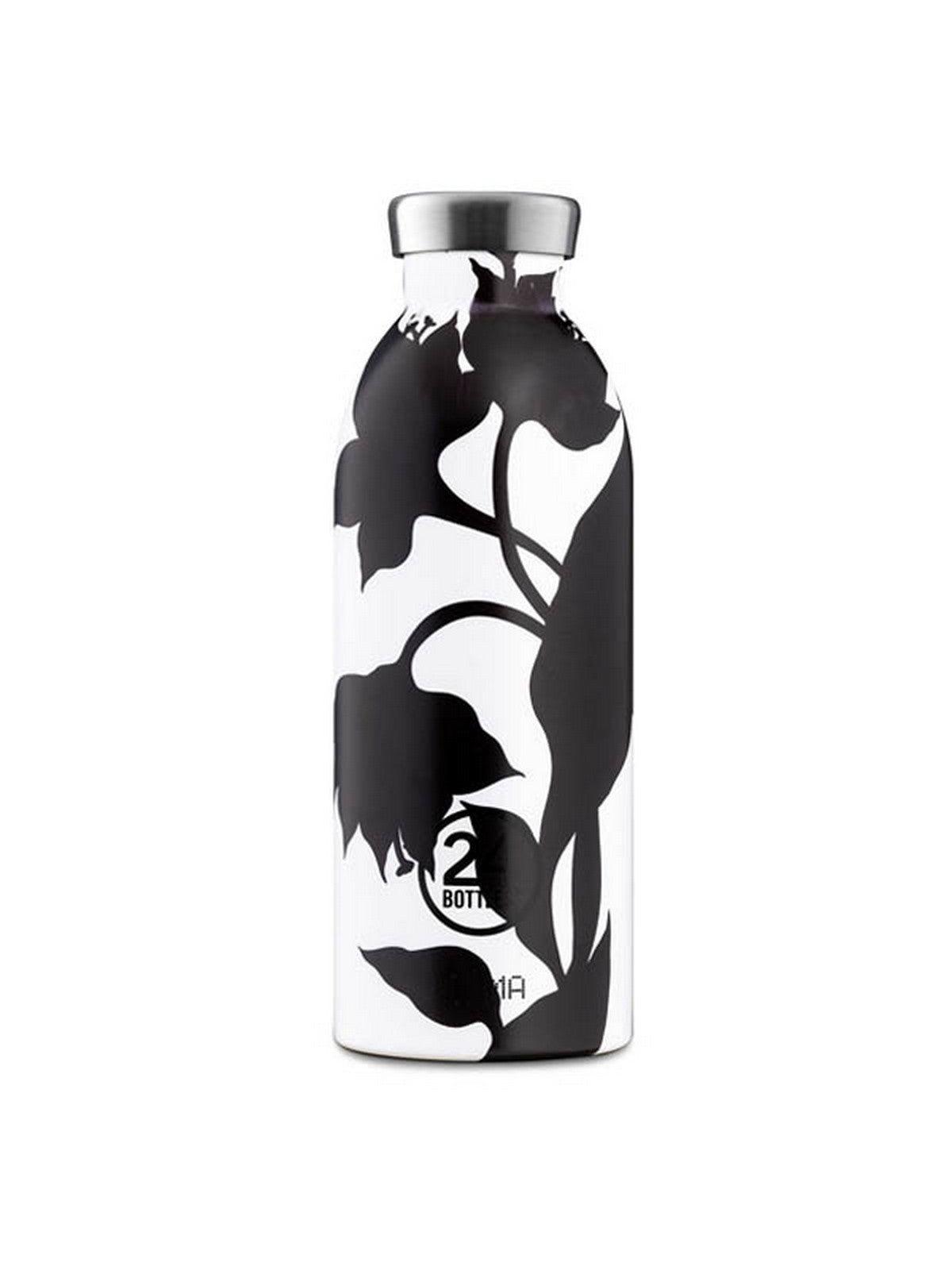 Thermos per bibite Unisex 24bottles - Clima Bottle 050 Black Dahlia - Bianco