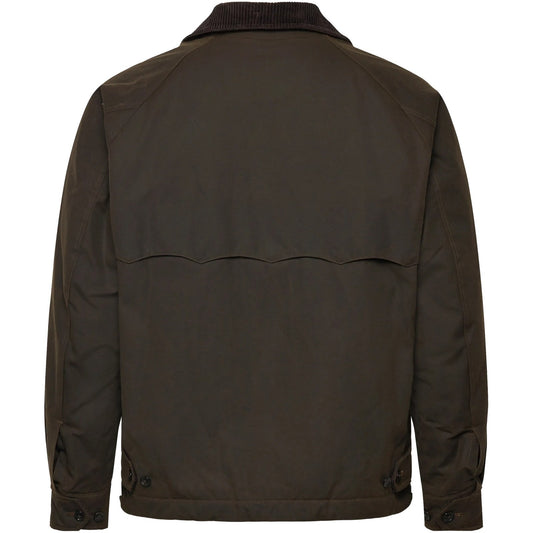 Baracuta Men's Jackets - Waxed Deck Jacket - Brown