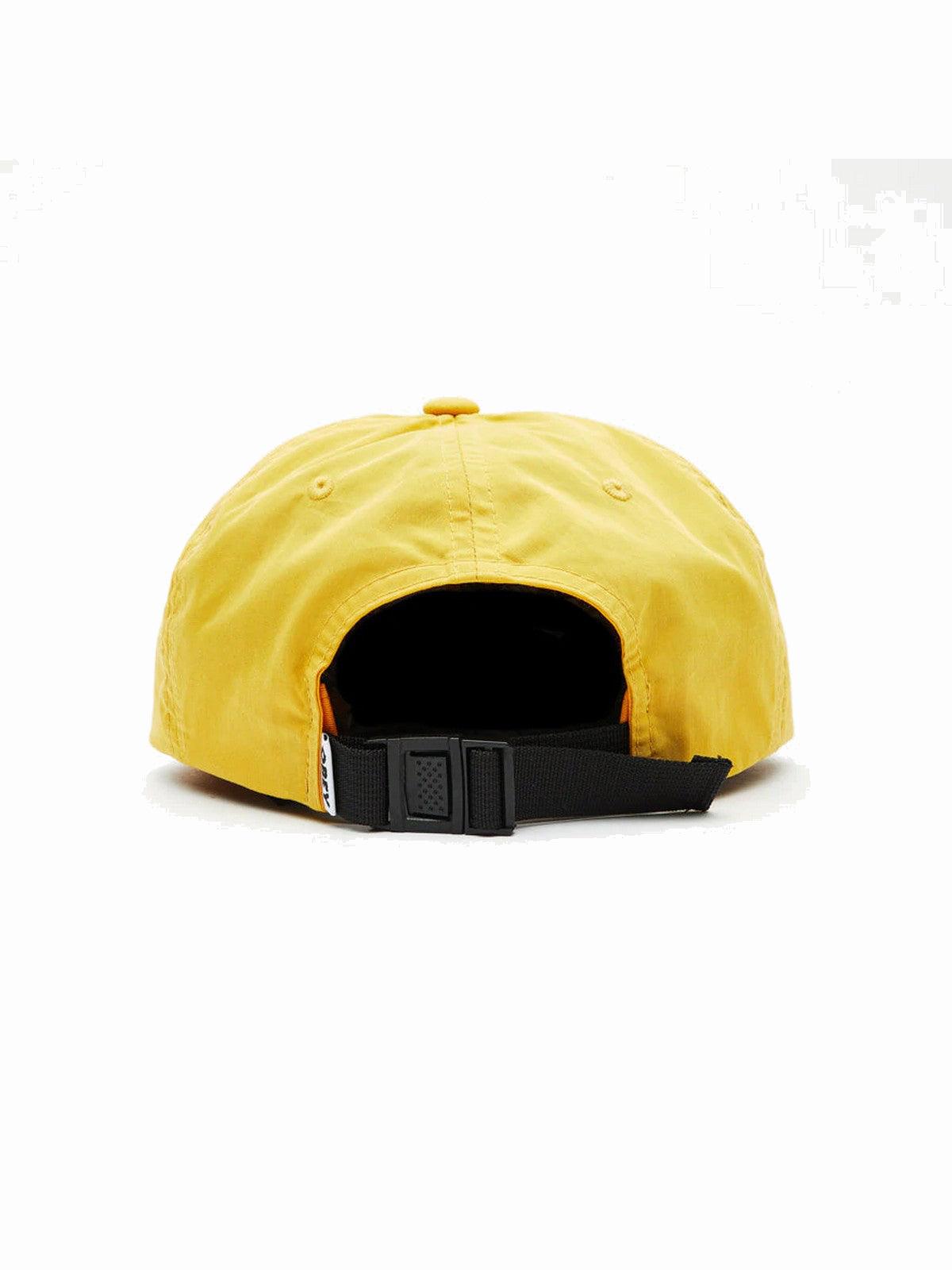 Cappellini da baseball Uomo Obey - Obey Lowercase 6 Pnl Strapback - Giallo