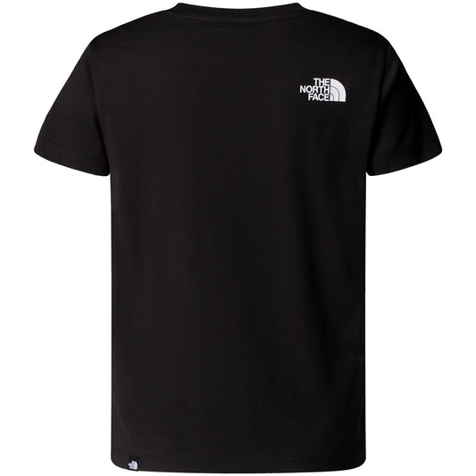T-shirt Ragazzi Unisex The North Face - Teen Easy Reg Ss Tee Tnf - Nero