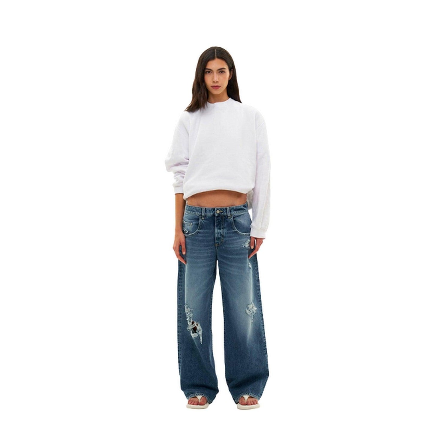 Jeans Donna Icon Denim - Bea - Blu