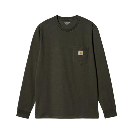Maglie a manica lunga Uomo Carhartt Wip - L/S Pocket T-Shirt - Verde