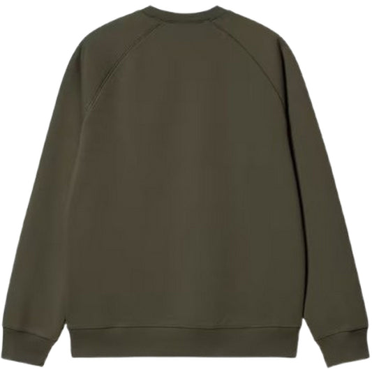 Carhartt Wip Herren-Kapuzenpullover – Chase Sweat – Grün