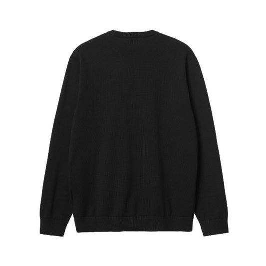Maglie Uomo Carhartt Wip - Madison Sweater - Nero