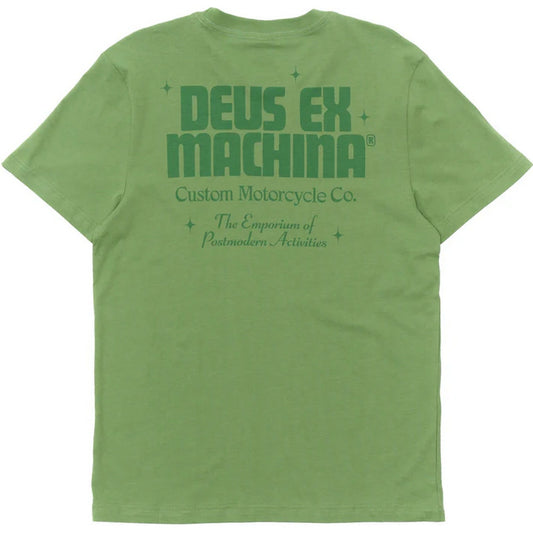 T-shirt Uomo Deus Ex Machina - Drop Down Tee - Verde