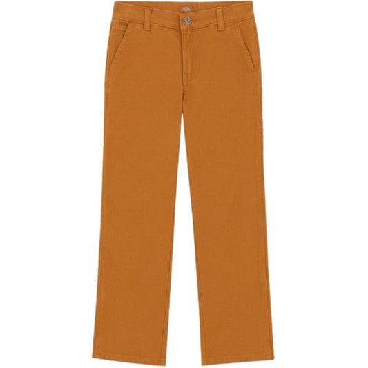 Dickies Unisex Boys Pants - Kids Carpenter Pant - Brown