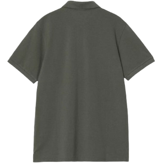 Polo Uomo Carhartt Wip - S/S Chase Pique Polo - Verde
