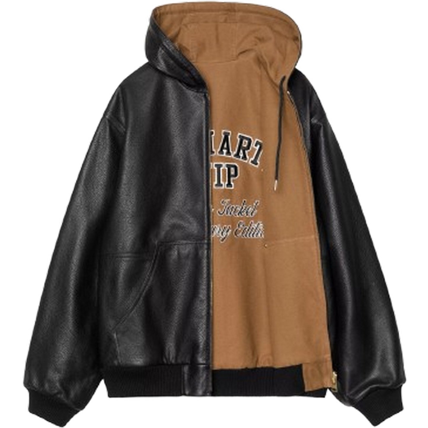 Giacche Uomo Carhartt Wip - 50 Years Anniversary OG Active Jacket Leather - Nero