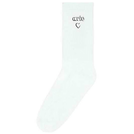 Calze Uomo Arte Antwerp - Heart Logo Socks - Bianco