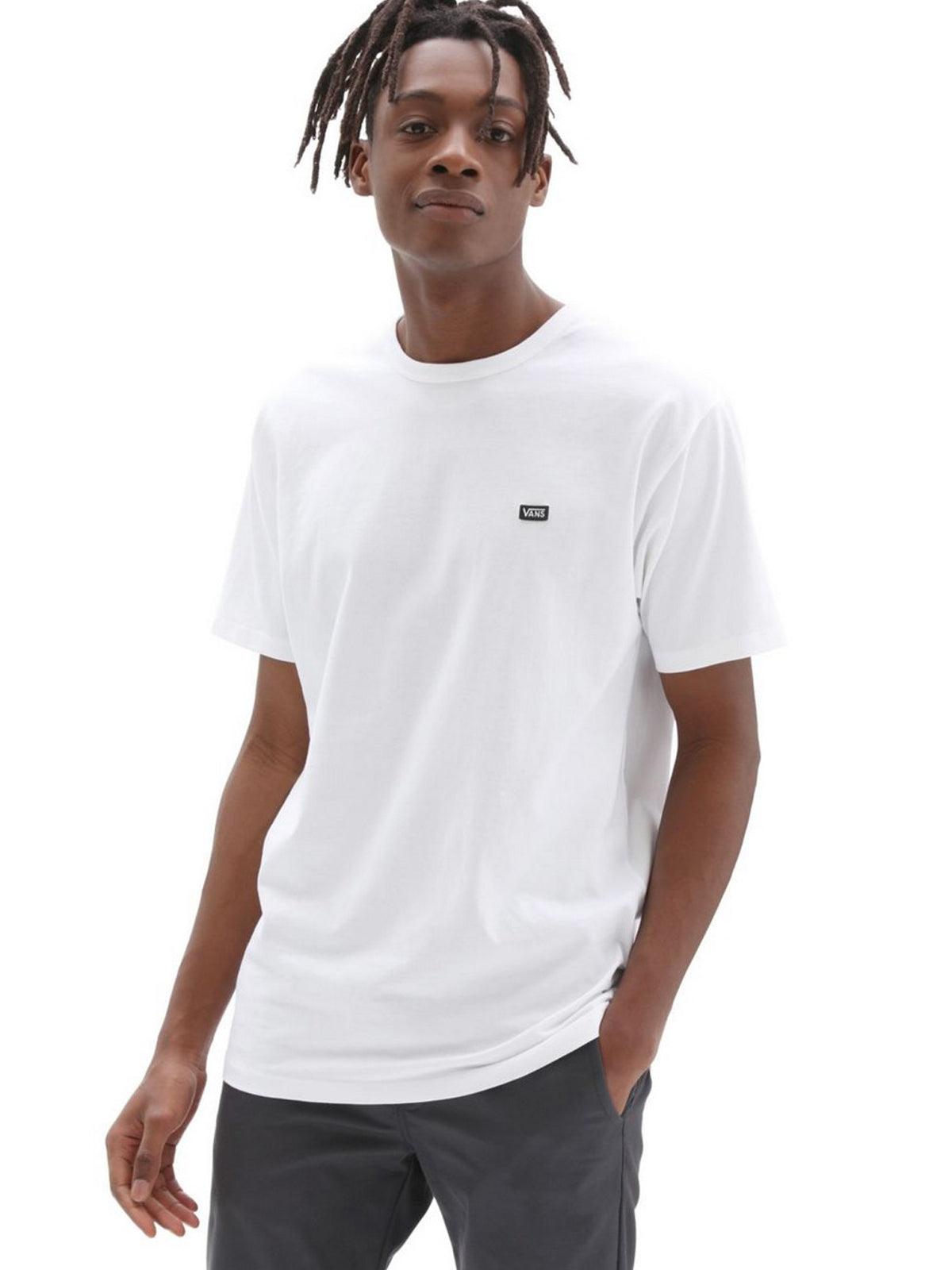 T-shirt Uomo Vans - Mn Off The Wall Classic Ss - Bianco