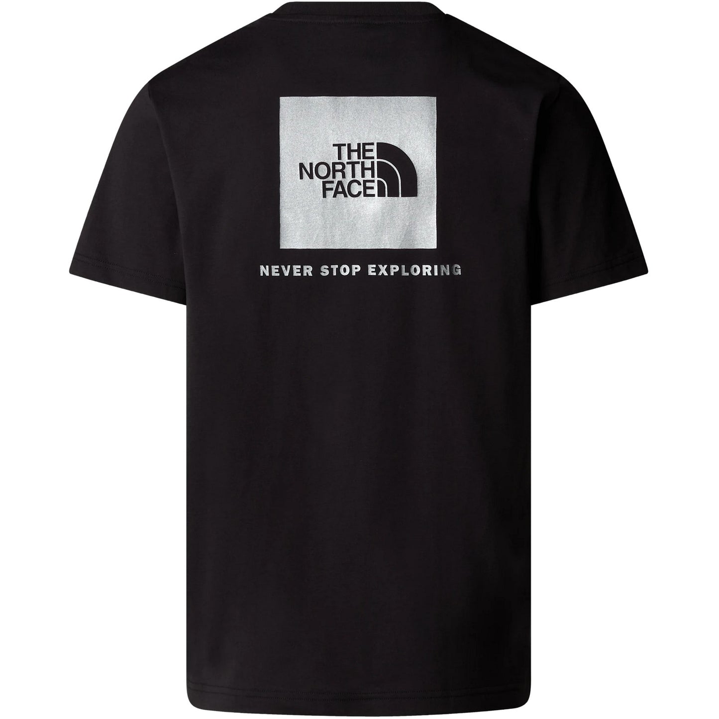 T-shirt Uomo The North Face - Men’s S/S Reflective Box Nse Tee - Nero