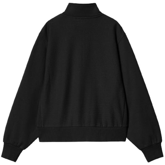 Pulls Carhartt Wip pour femmes - W' American Scr. Swt à col montant - Noir