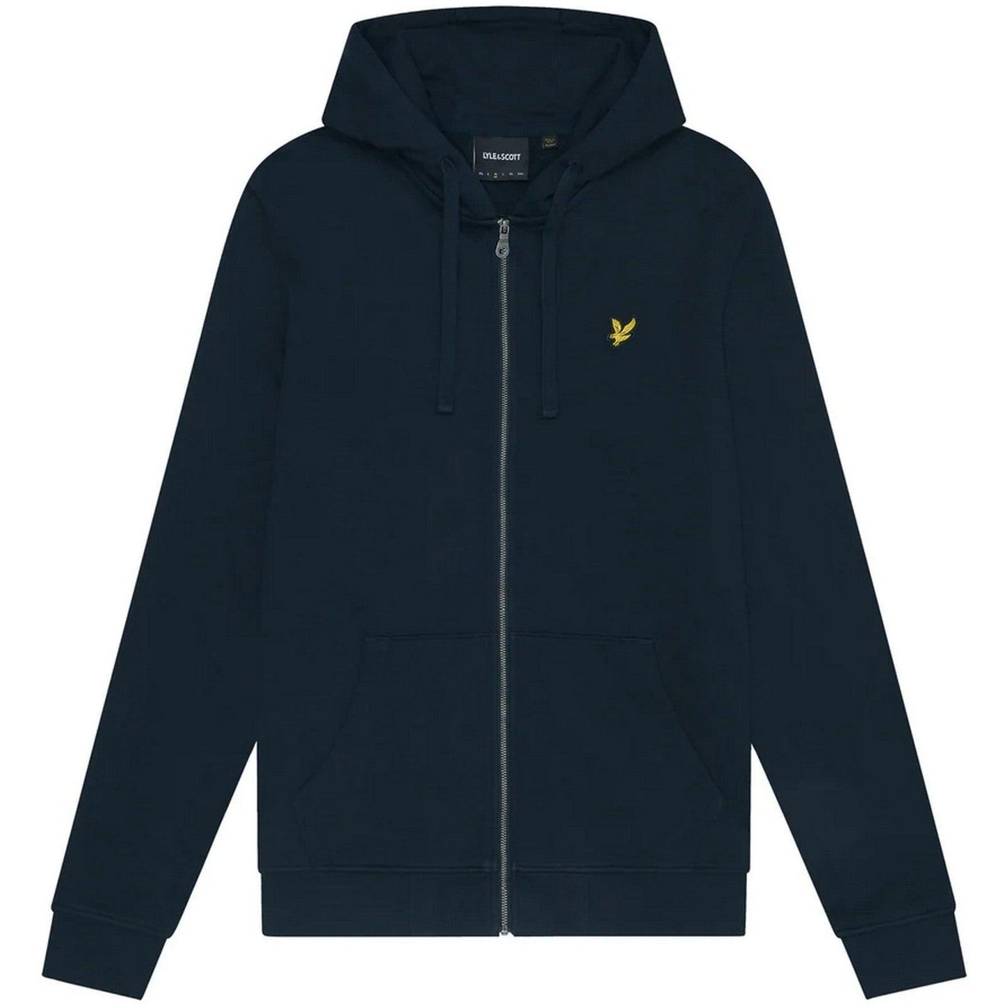 Lyle & Scott Herren-Kapuzenpullover – Kapuzenpullover mit durchgehendem Reißverschluss – Blau