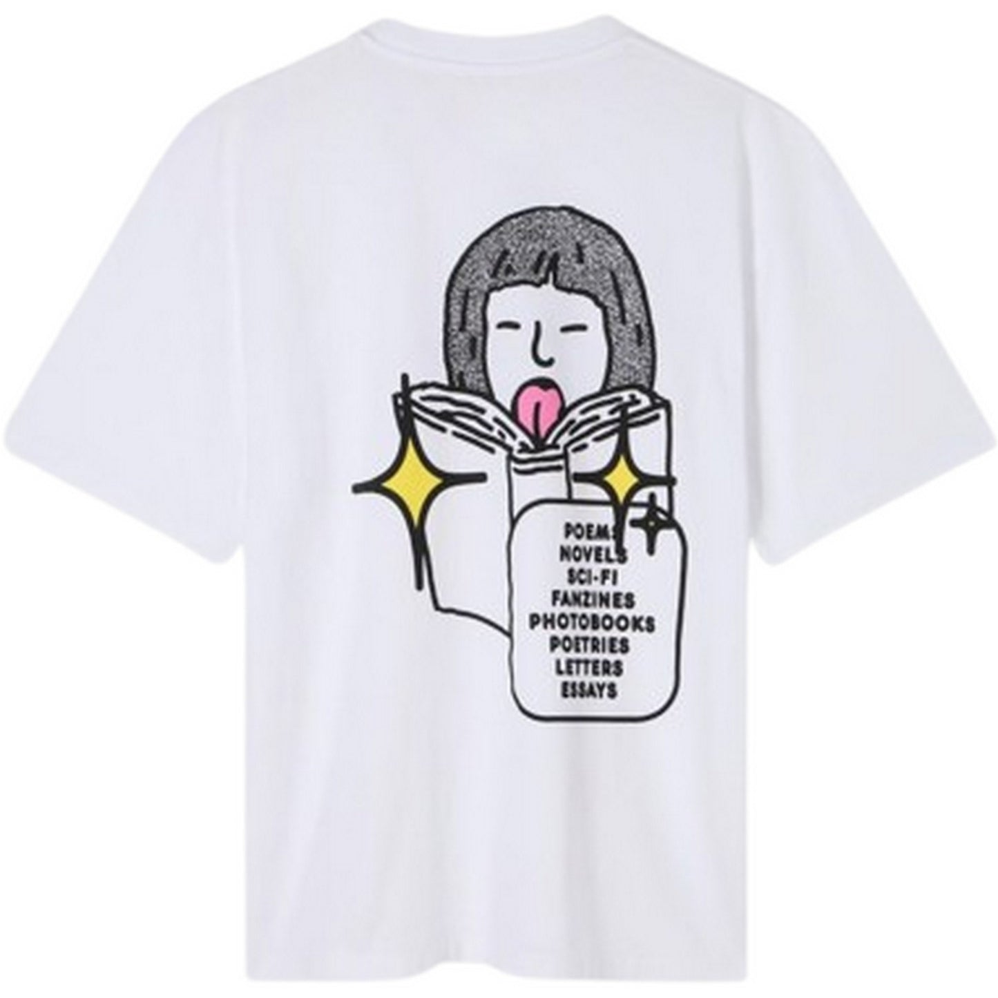 T-shirt Uomo Edwin - Love In The Books Ts - Bianco
