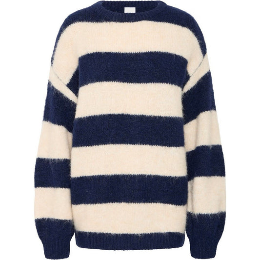 Pulls pour femmes Ichi - Ihdayana Ls - Bleu