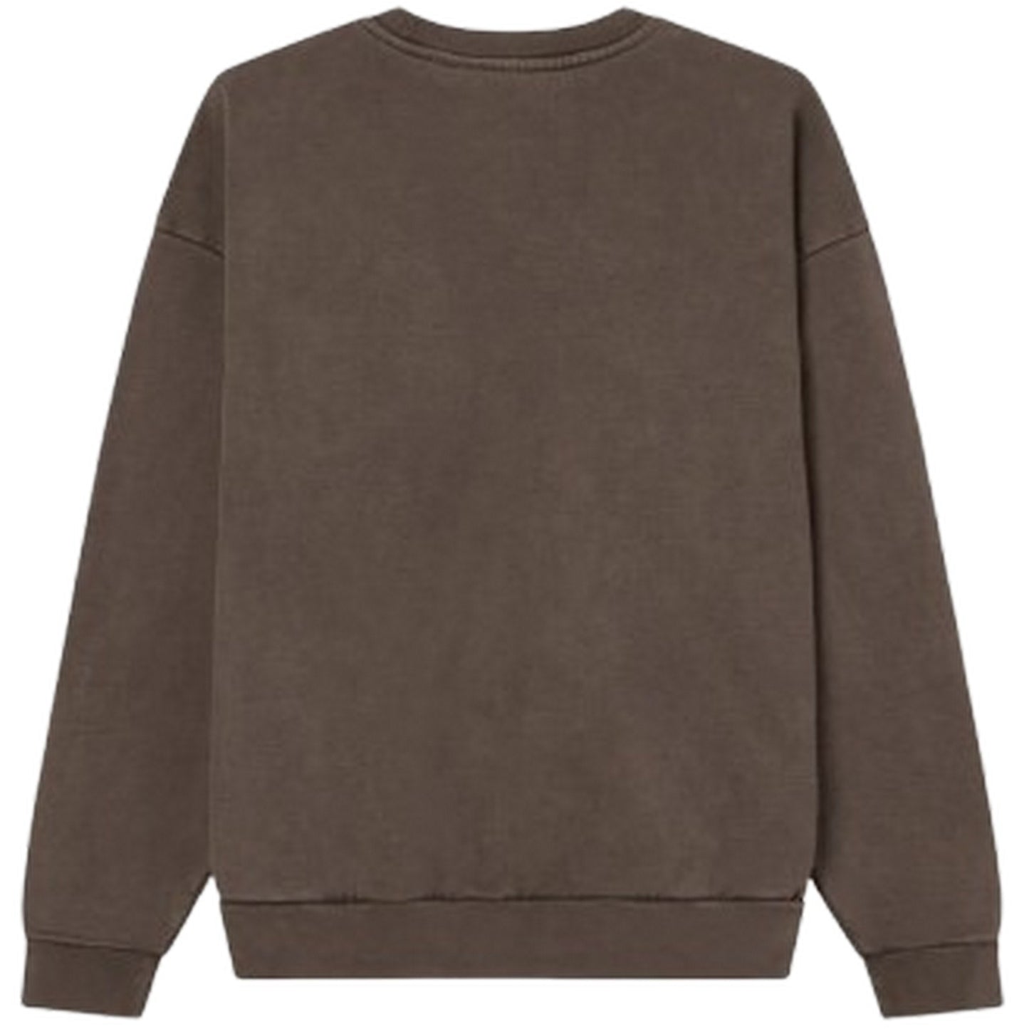 Felpe senza cappuccio Uomo Obey - Lowercase Pigment Crew Fleece - Nero