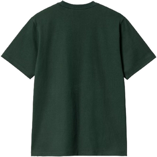 T-shirt Unisex Carhartt Wip - S/S University Script T-Shirt - Verde