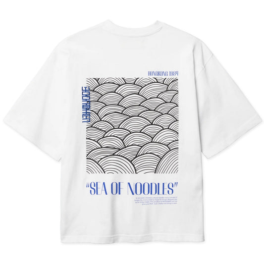 T-shirt Uomo Woodbird - Wbbalo Sea Tee - Bianco