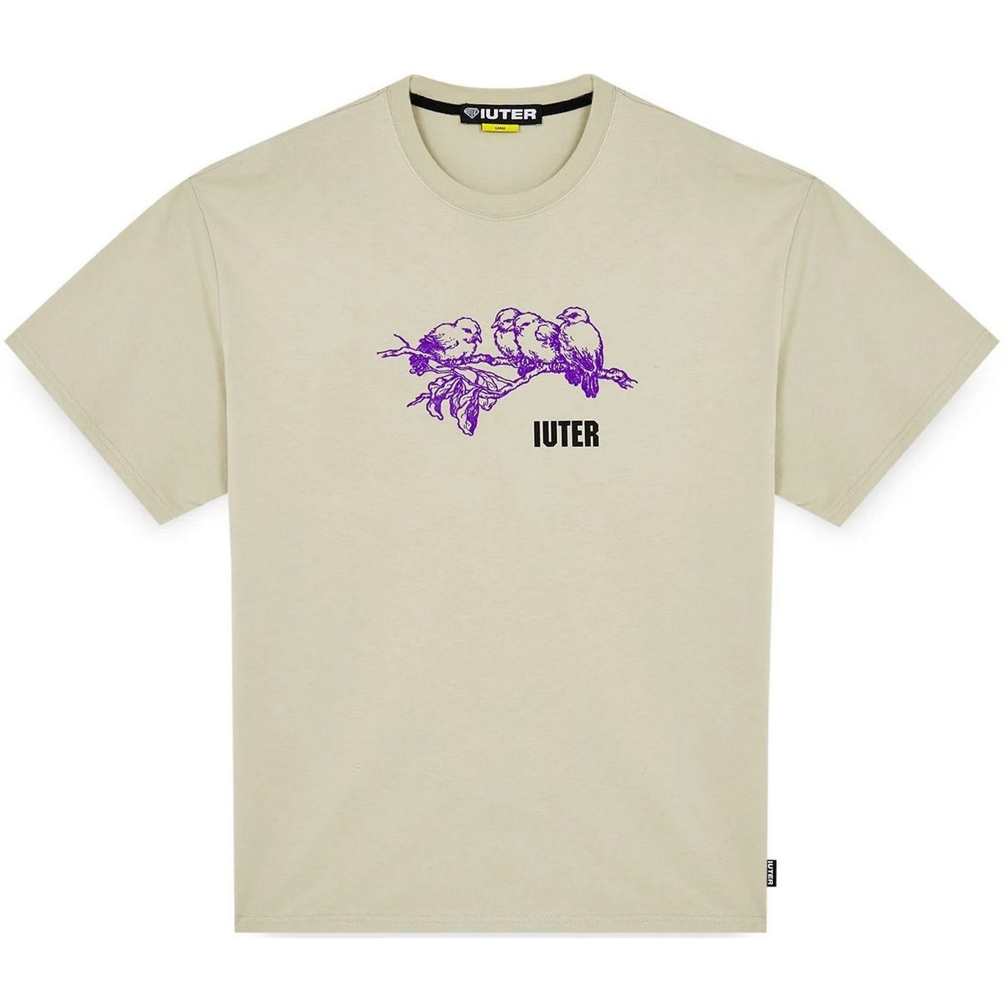 T-shirt Uomo Iuter - Never Alone Tee - Beige