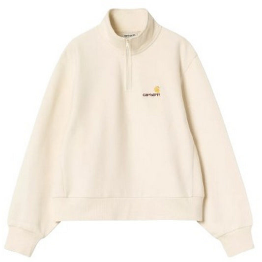 Carhartt Wip Damenpullover - W' American Scr. High Neck Swt – Weiß