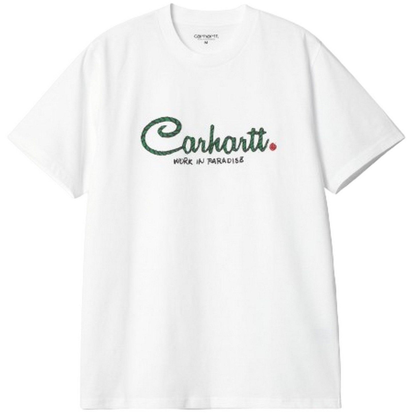 T-shirt Uomo Carhartt Wip - S/S Paradise Script T-Shirt - Bianco