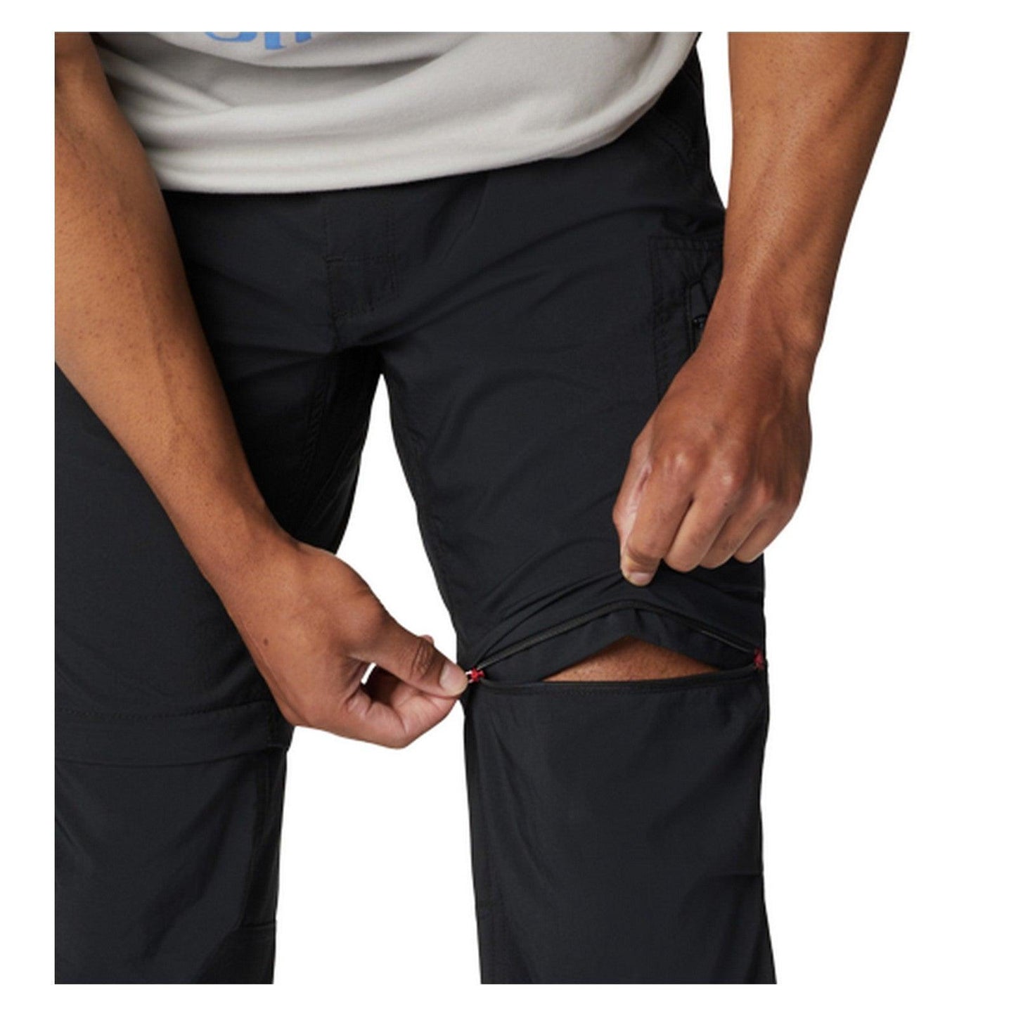 Spodnie męskie Columbia – spodnie Silver Ridge™ Utility Convertible – czarne