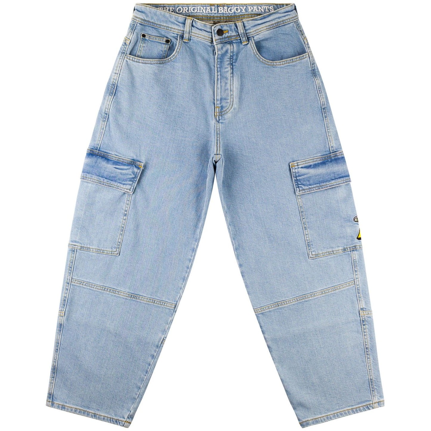 Męskie jeansy HOMEBOY – x-tra UFO Cargo Denim – Niebieski