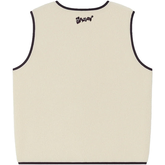 Gilet Uomo ON VACATION - Wanderlust Fleece Vest - Beige