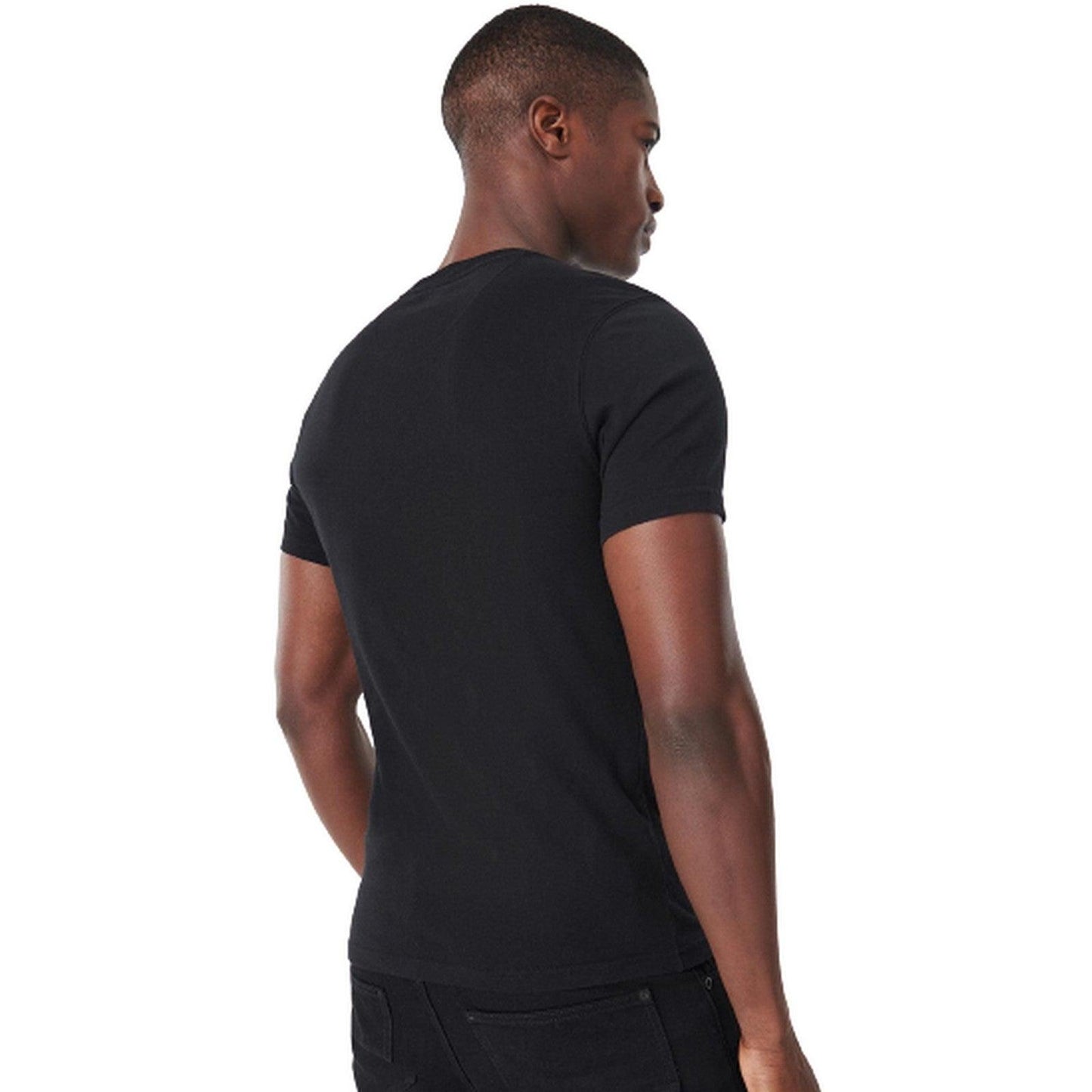 Barbour International Herren-T-Shirt – kleines Logo-T-Shirt – Schwarz