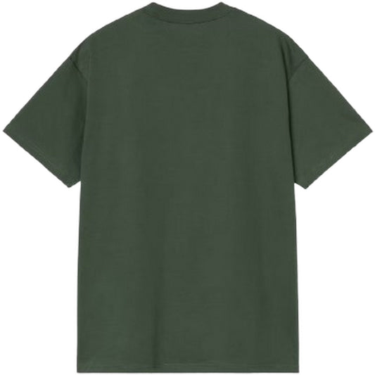 Carhartt Wip Men's T-shirt - S/S Theory And Practice T-S - Green
