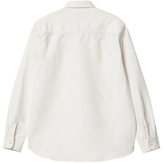 Carhartt Wip Chemises décontractées pour hommes - L/S Clink Shirt - Crème