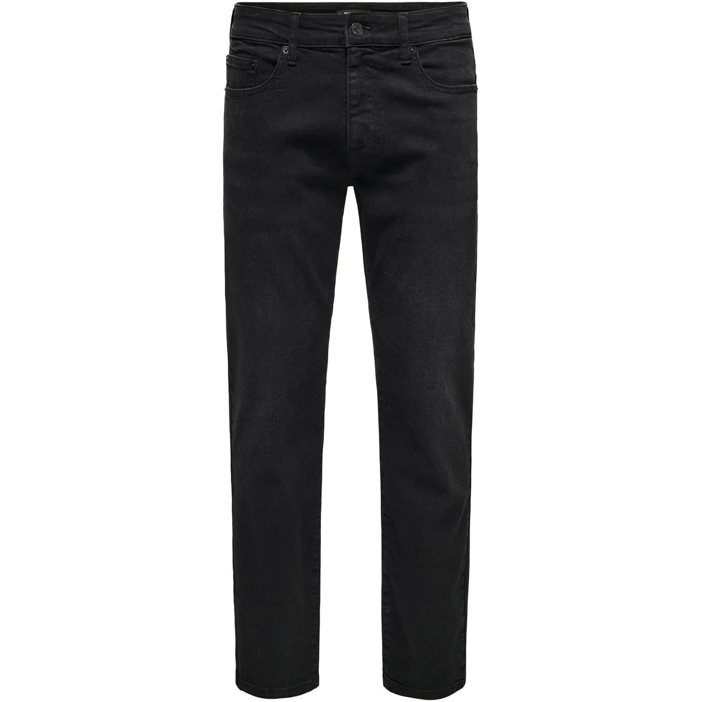 Only & Sons Herrenjeans – Onsweft Regular Black 8638 Mat Dnm Noos – Schwarz