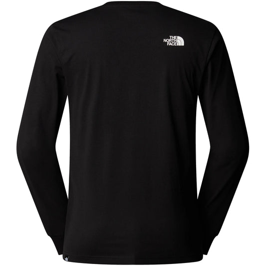 Maglie a manica lunga Uomo The North Face - M L/S Fine Tee - Nero
